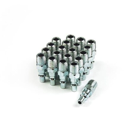Primefit Primefit AP1414MS-B25B ARO Plug Steel 0.25 x 0.25 in. Male NPT - Pack of 25 AP1414MS-B25B